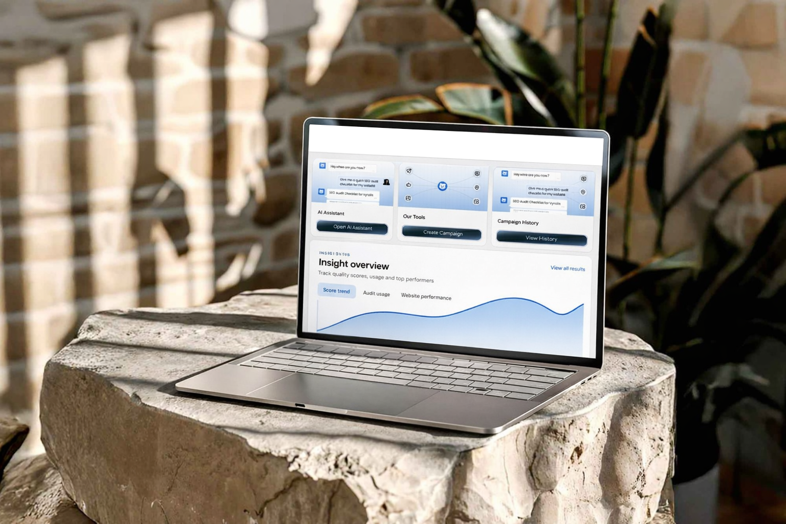 Project management dashboard